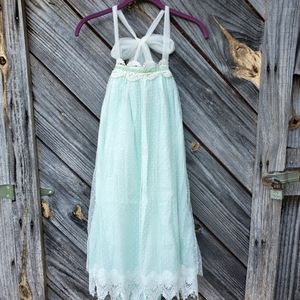 Girls Size 6T Boutique Tie-back Dress